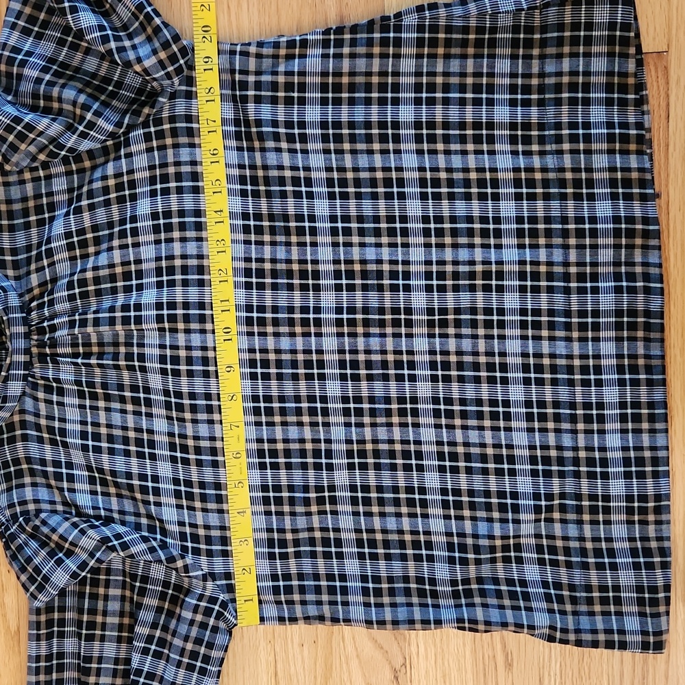 Everlane The Lightweight Flannel Mockneck Shirt Size 2 - Picture 9 of 9